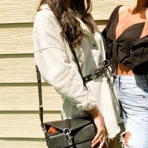 Button down tan dress